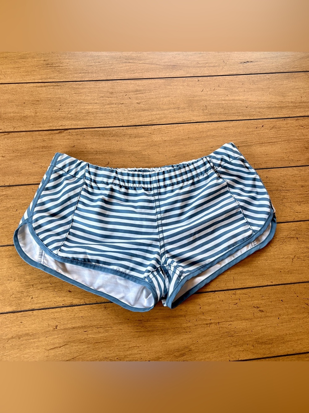 RVCA Striped Board Shorts, Size Medium